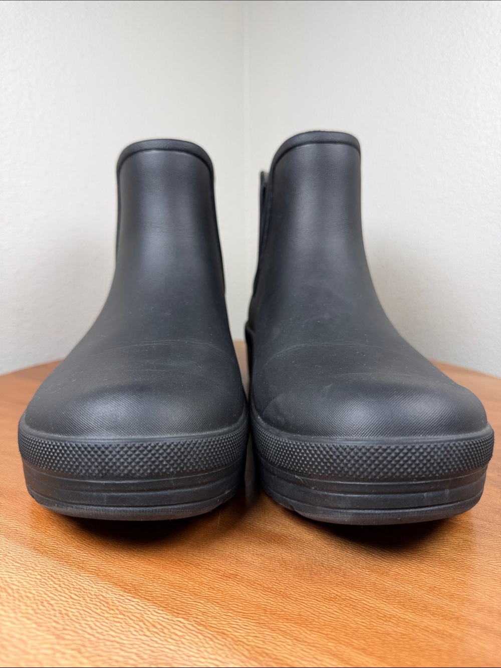 Dansko Black Karmel Chelsea Ankle Rain Boots Waterproof Rubber Size 38/7.5-8 - Picture 9 of 14